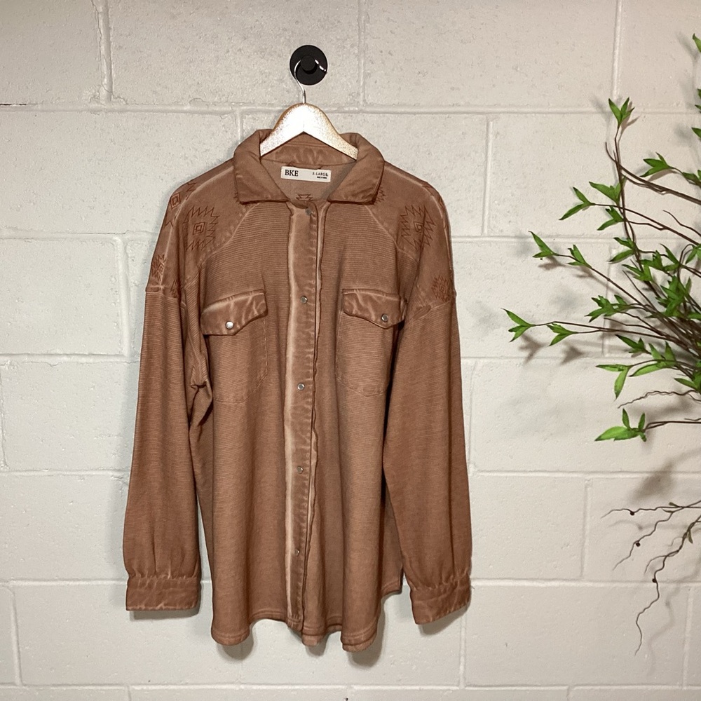 BKE Women’s Shacket Shirt | New Without Tags | Cute!